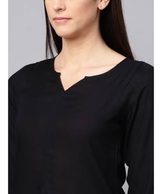 Black Kurta With Palazzo Pants 2