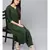 Green Kurta With Palazzo Pants