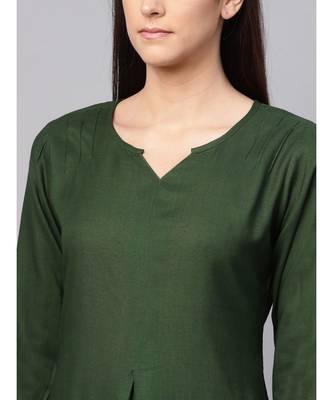Green Kurta With Palazzo Pants 2