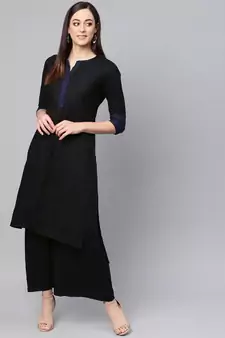 Black Kurta Set