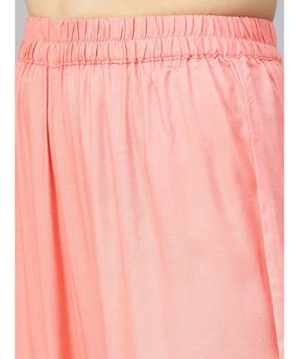 Peach Gota Work Kurta Set 3