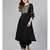 Black Gota Work Kurta Set