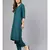 Teal Color Kurta With Pants
