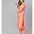 Peach Umbrella Print Kurta With Pants