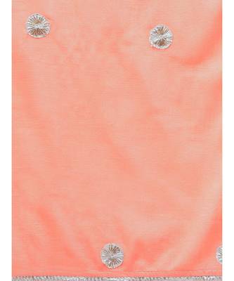 Peach Kurta With Gharara And Dupatta 4