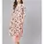 Grey Print Kurta With Baby Pink Printed Palazzo Pants