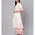 Gold Print Kurta With Baby Pink Printed Palazzo