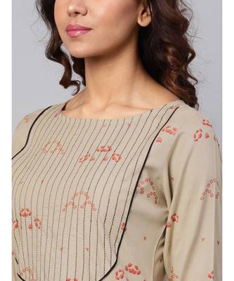 Printed Kurta With Palazzo Pants 2