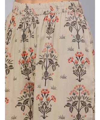 Printed Kurta With Palazzo Pants 3