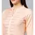 Cantaloupe Embroidered Kurta With White Palazzo Pants