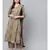 Gold Print Kurta With Printed Palazzo Pants And Dupatta