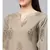 Gold Print Kurta With Printed Palazzo Pants And Dupatta