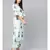 Hand Block Print Kurta With Dupatta And Printed Palazzo Pants