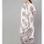 White Floral Booti Kurta With Dupatta & Printed Palazzo Pants