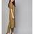 Mehandi Green Khari Gold Print Kurta Set