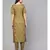 Mehandi Green Khari Gold Print Kurta Set
