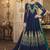 Royal Blue Faux Georgette Anarkali Salwar Kameez
