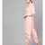 Baby Pink Embroidered Kurta With Pants