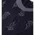 Navy Blue Khari Gold Print Kurta Set