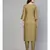 Olive Green Gold Print Kurta Set