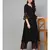 Black Gold Printed Kurta Set