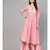 Pink Printed Kurta Set
