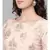 Gold Print Kurta With Schiffli Palazzo Pant