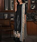 Black Georgette Pakistani Salwar Kameez