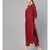 Maroon Kurta With Printed Pants & Dupatta