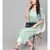 Checkered Print Kurta With White Palazzo Pants