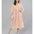 Cream Striped A-line Kurta
