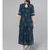 Blue Box Pleated Kurta