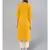 Mustard Solid Straight Kurta