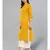 Mustard Solid Straight Kurta