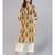 Burly Wood Printed Straight Kurta