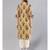 Burly Wood Printed Straight Kurta