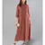 Rose Gold Flared Kurta