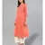 Peach Anarkali Kurta