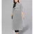 Dotted Striped Black & White Straight Kurta