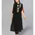 Black Embroidered Kurta
