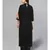 Black Embroidered Kurta