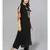 Black Embroidered Kurta