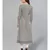 Striped Black & White Flared Kurta