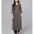 Grey Embroidered Kurta
