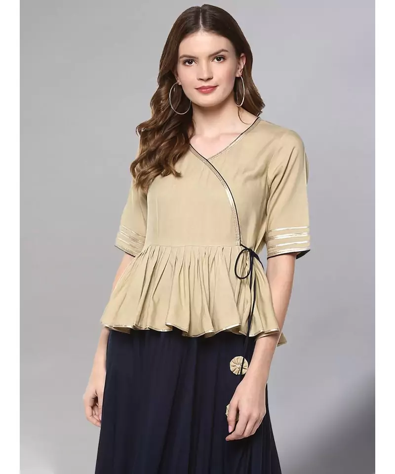 Peplum Style A Line Kurta