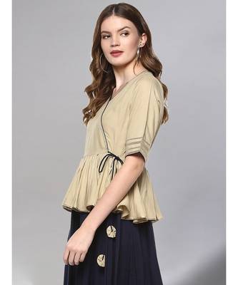 Peplum Style A Line Kurta 4