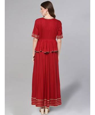 Peplum Style A Line Kurta 3