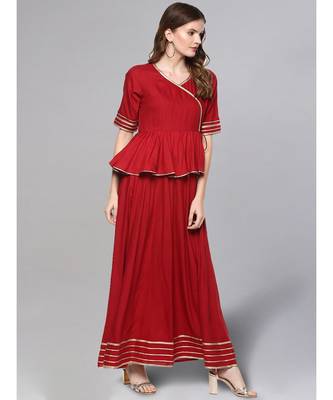 Peplum Style A Line Kurta 5