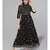 Gold Print Anarkali Kurta