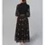 Gold Print Anarkali Kurta